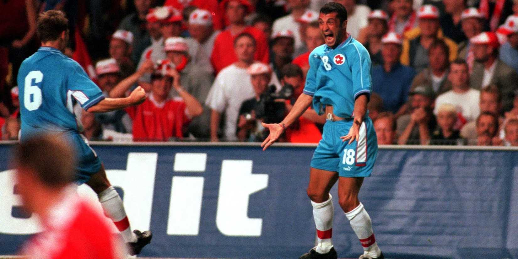 Kubilay Turkyilmaz celebrating