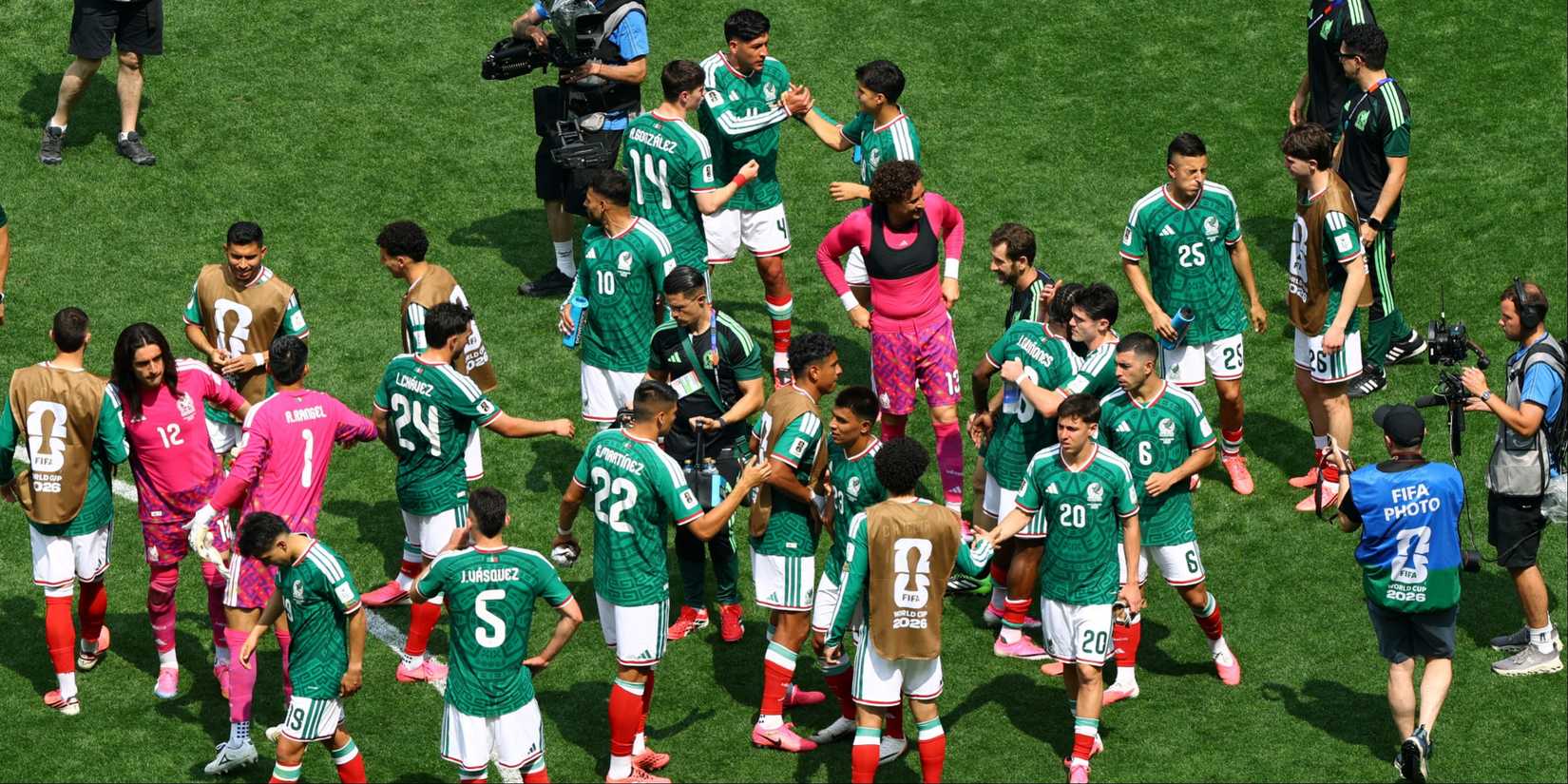 Mexico Players at the World Cup