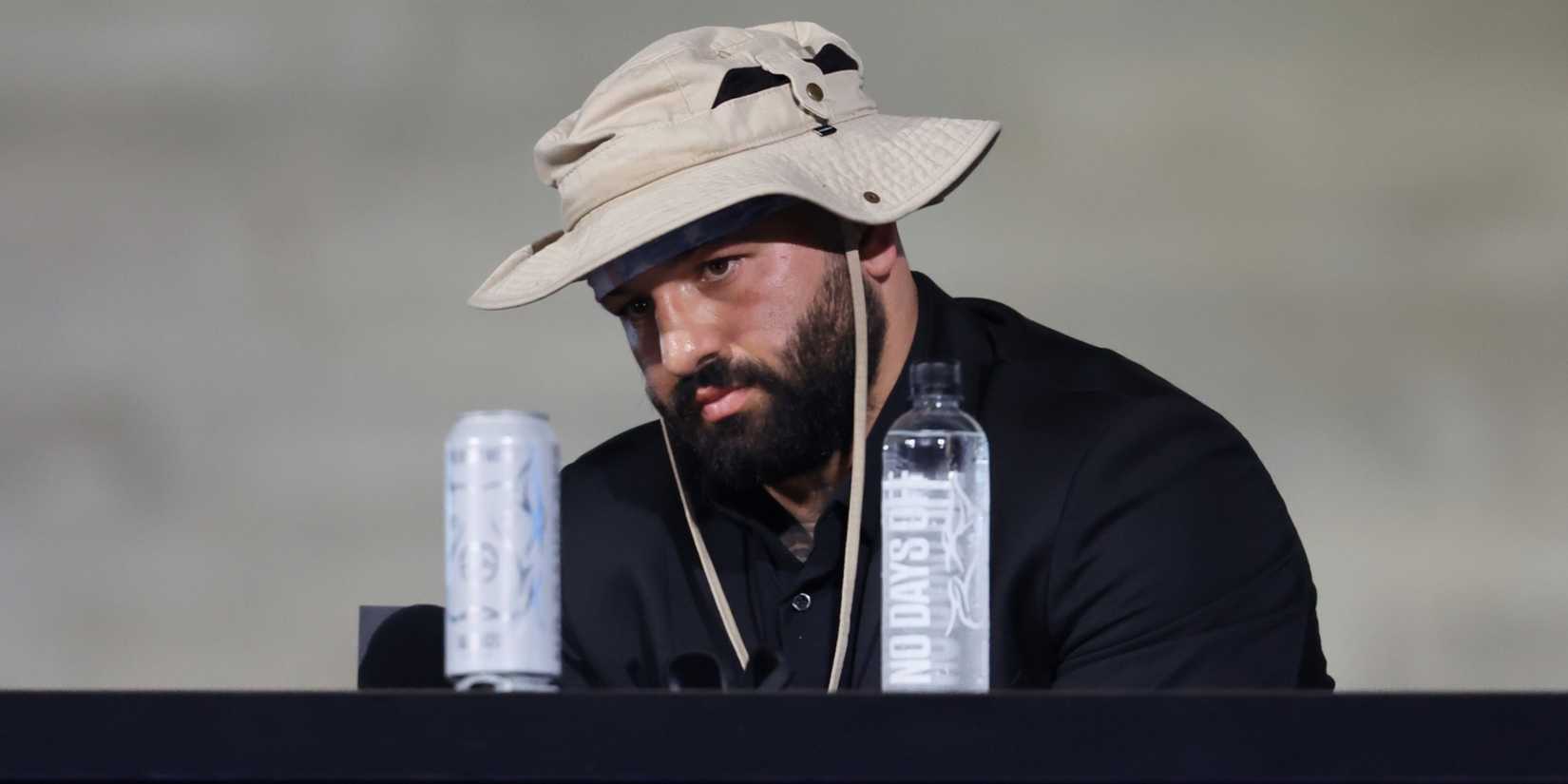 Josh Hokit at UFC White House press conference 
