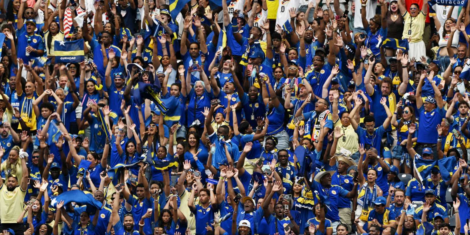Curacao Supporters at the World Cup