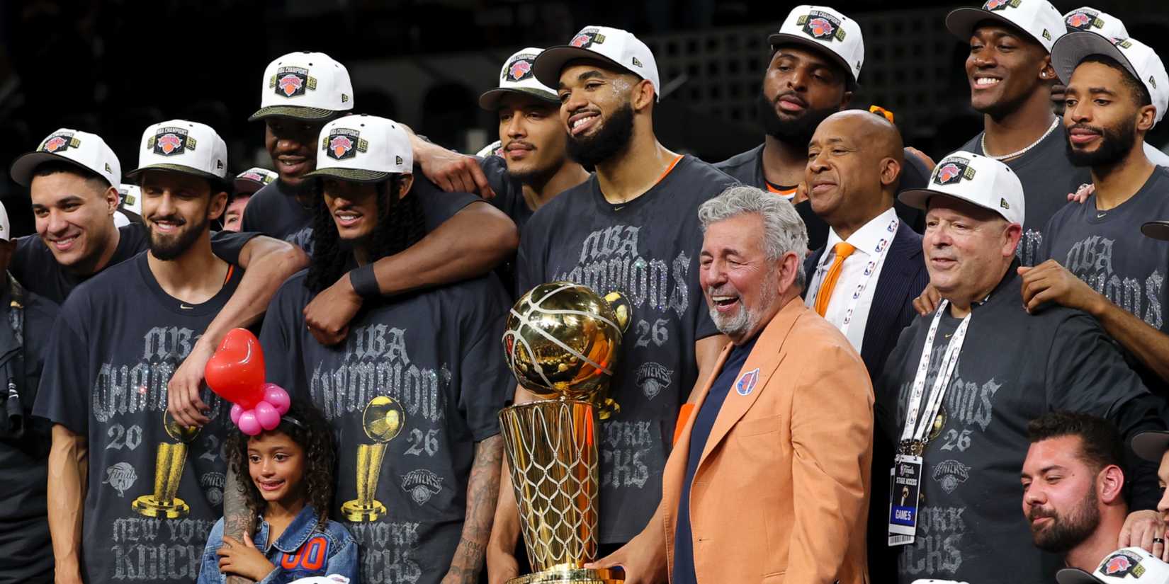 New York Knicks Celebrate