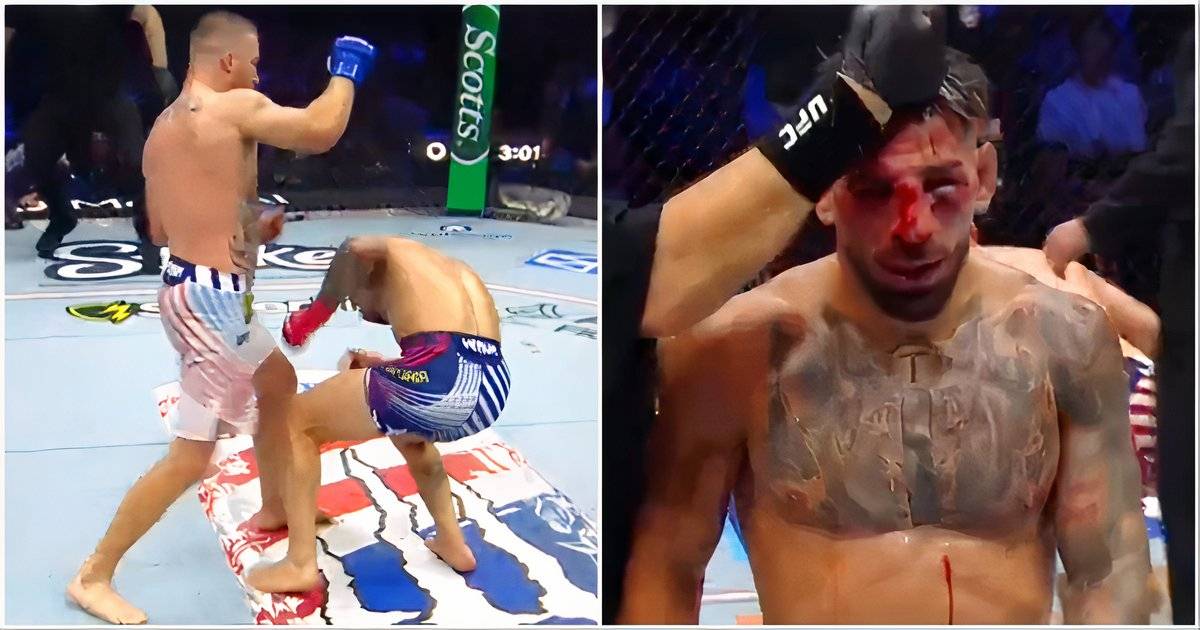 The Judges' Scorecards For Ilia Topuria vs Justin Gaethje at the Time of Stoppage Make For Interesting Reading