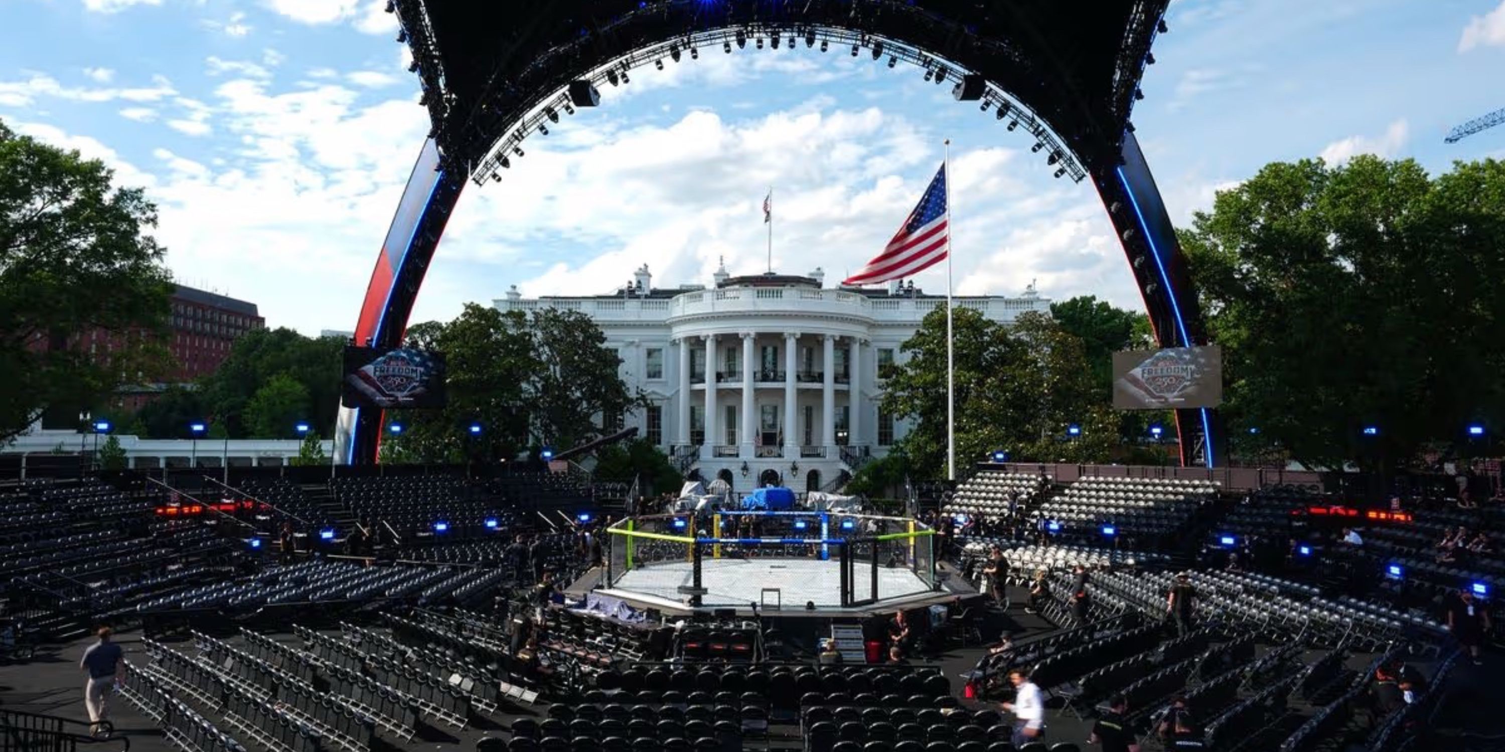 UFC Octagon at the White House