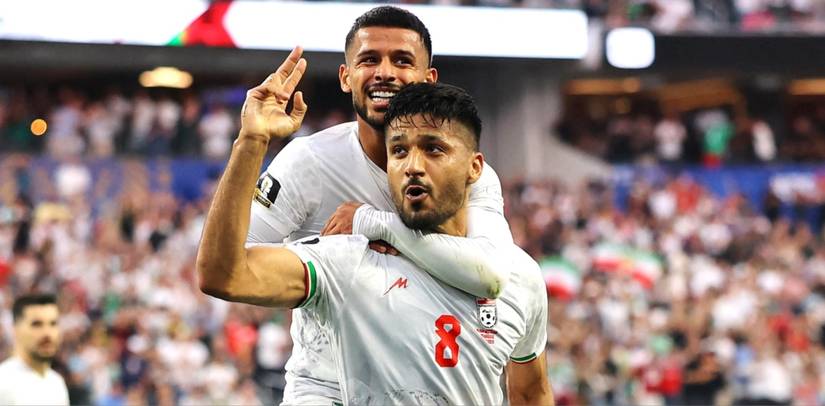 Iran footballer Mohammad Mohebi 