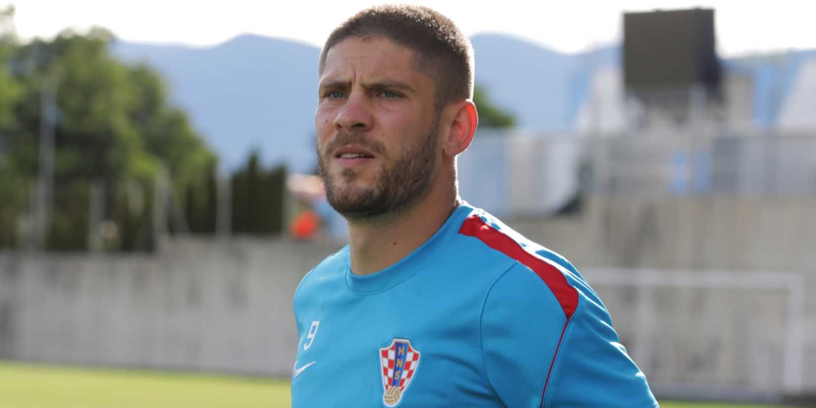Andrej Kramaric during Croatia national team training session at the auxiliary pitches of the HNK Rijeka Training Centre in Rujevica, Rijeka, Croatia, 4 June 2026, as part of preparations for the FIFA World Cup and an international friendly match against Slovenia