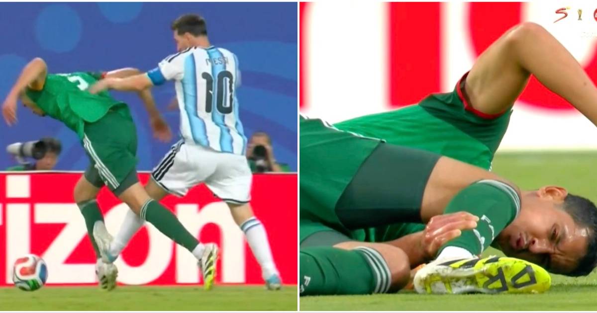 Messi Red Thread Clear Verdict Given After Lionel Messi Avoids Red Card vs Algeria