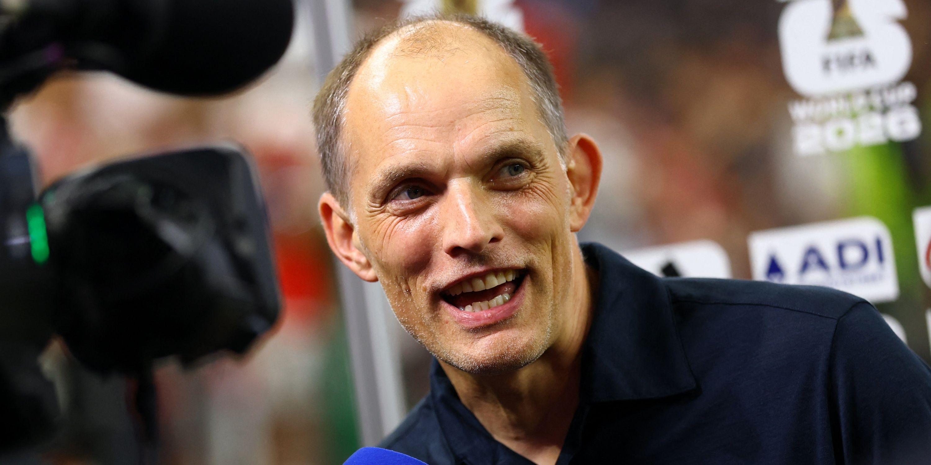 England manager Thomas Tuchel during an interview after the win vs Croatia