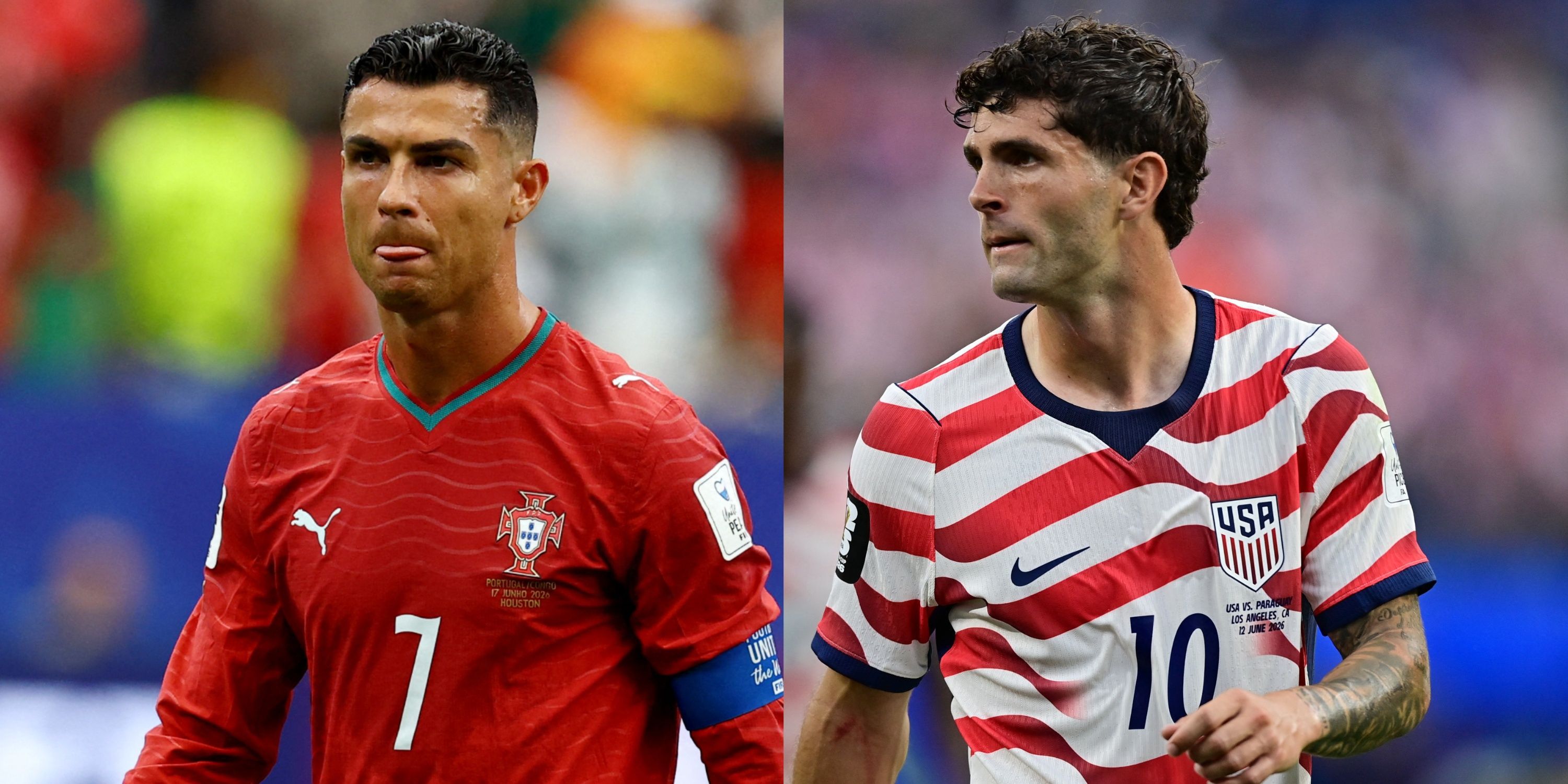Cristiano Ronaldo Portugal Christian Pulisic USMNT World Cup 2026