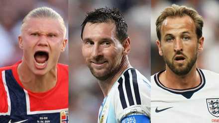 Erling Haaland Norway Lionel Messi Argentina Harry Kane England World Cup 2026