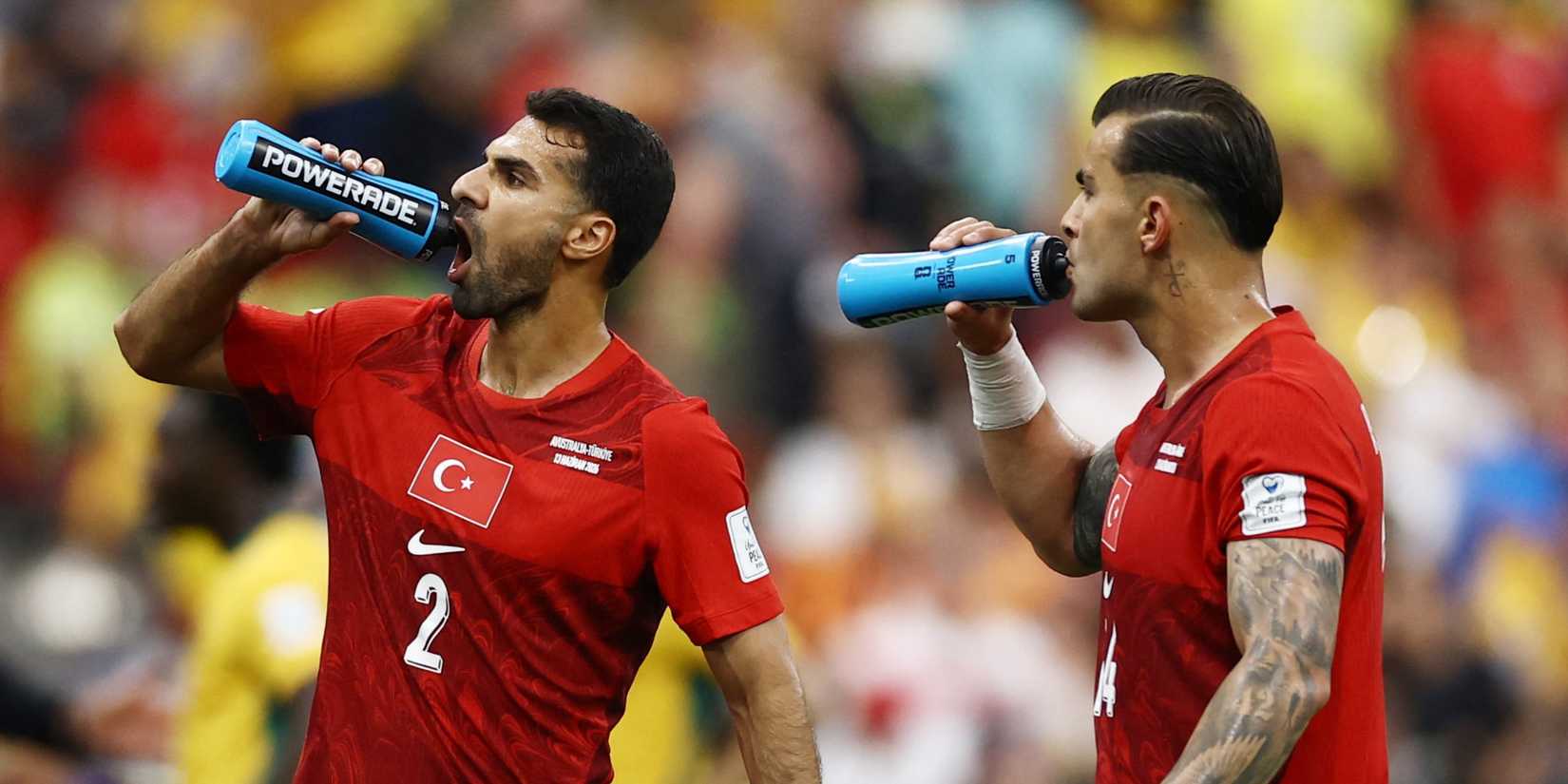 Zeki Celik Abdulkerim Bardakci Turkey World Cup 2026 Hydration Break