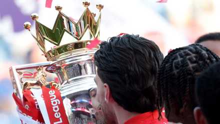 Premier League trophy