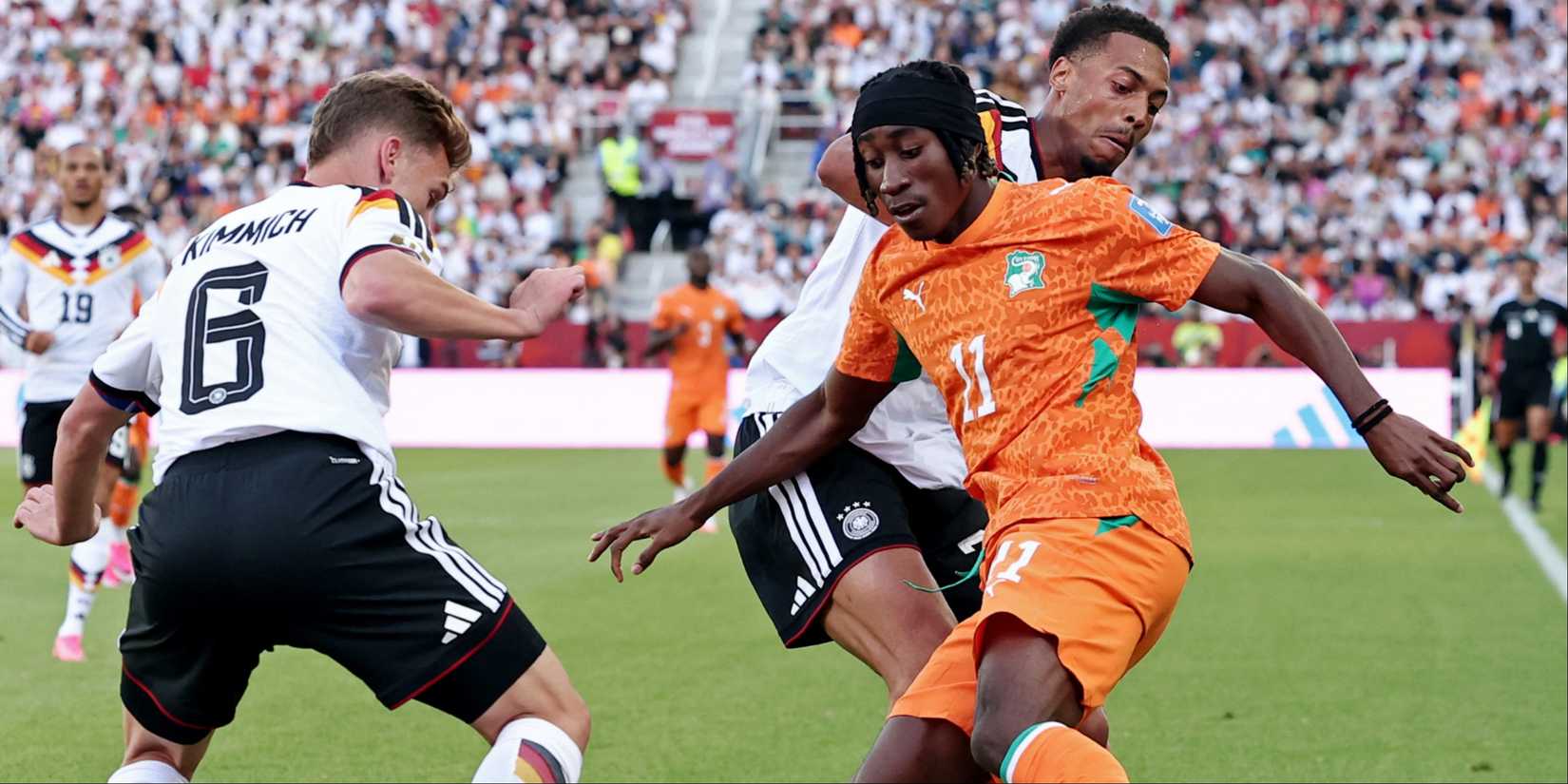 Yan Diomande vs Germany