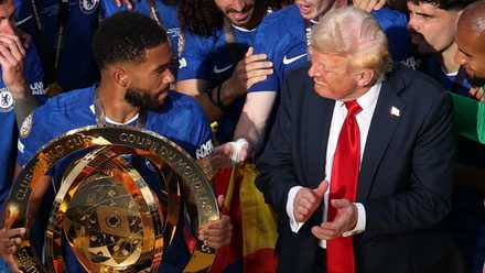 Reece James and Donald Trump