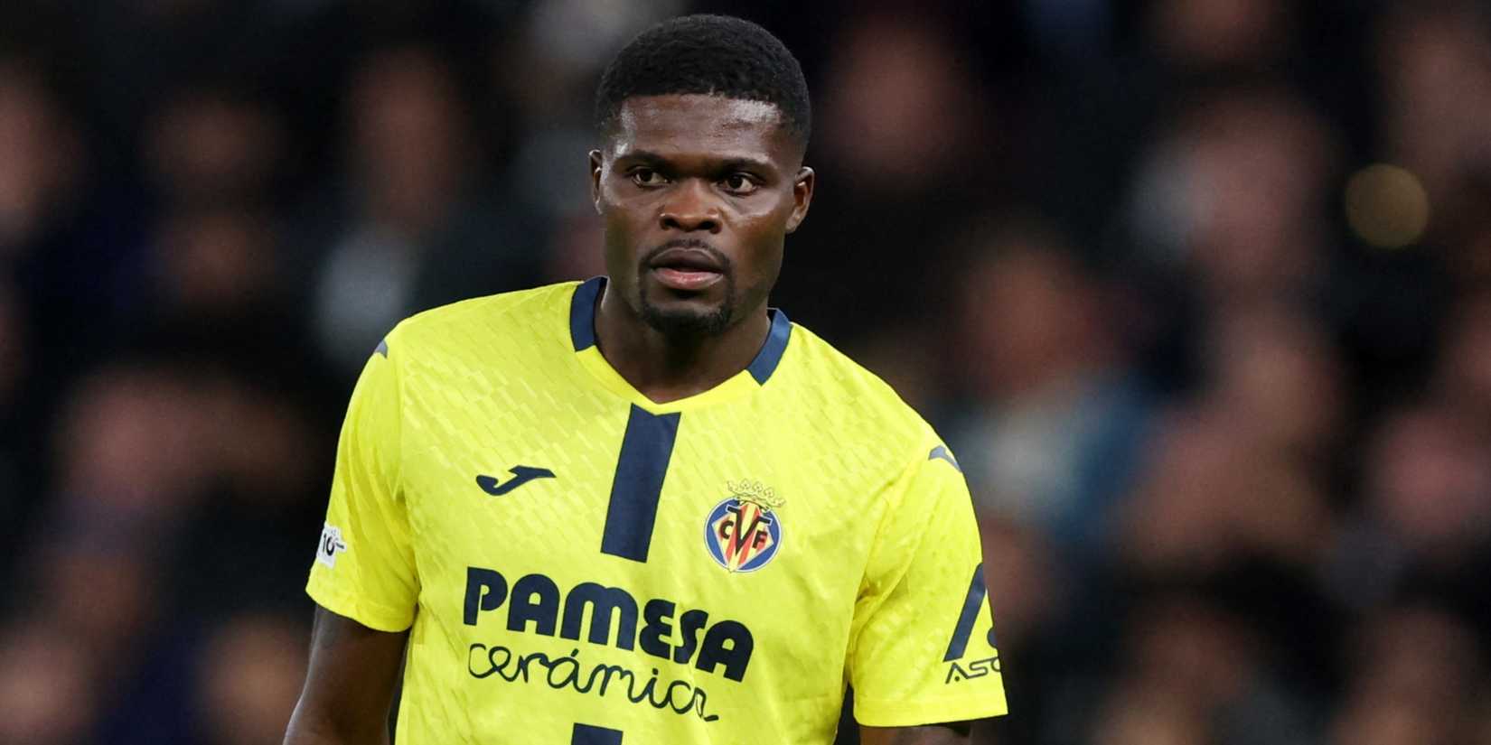 Thomas Partey in action for Villarreal