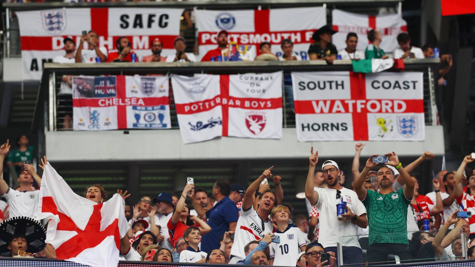 EFL Club Reacts as Fans Banned From Taking England Flag Into World Cup Stadiums