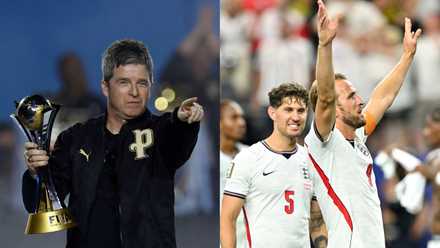 Noel Gallagher Oasis Harry Kane John Stones England World Cup 2026