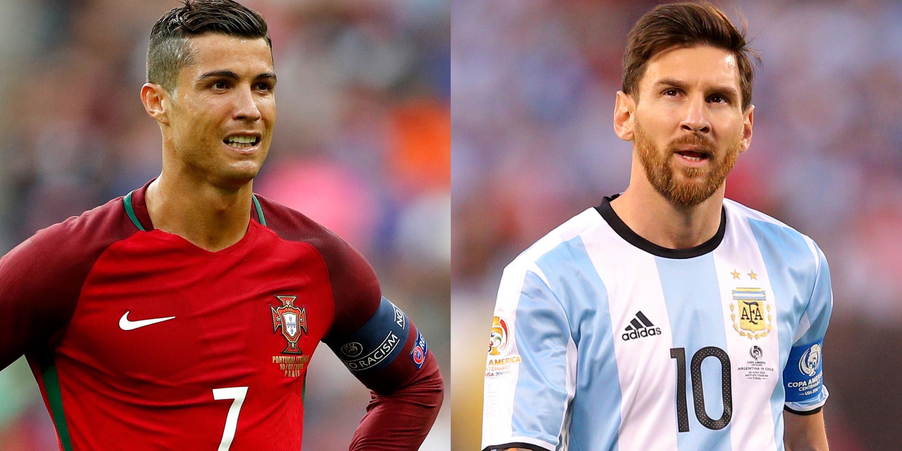 Cristiano Ronaldo and Lionel Messi