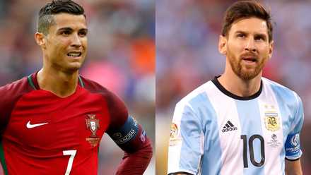 Cristiano Ronaldo and Lionel Messi