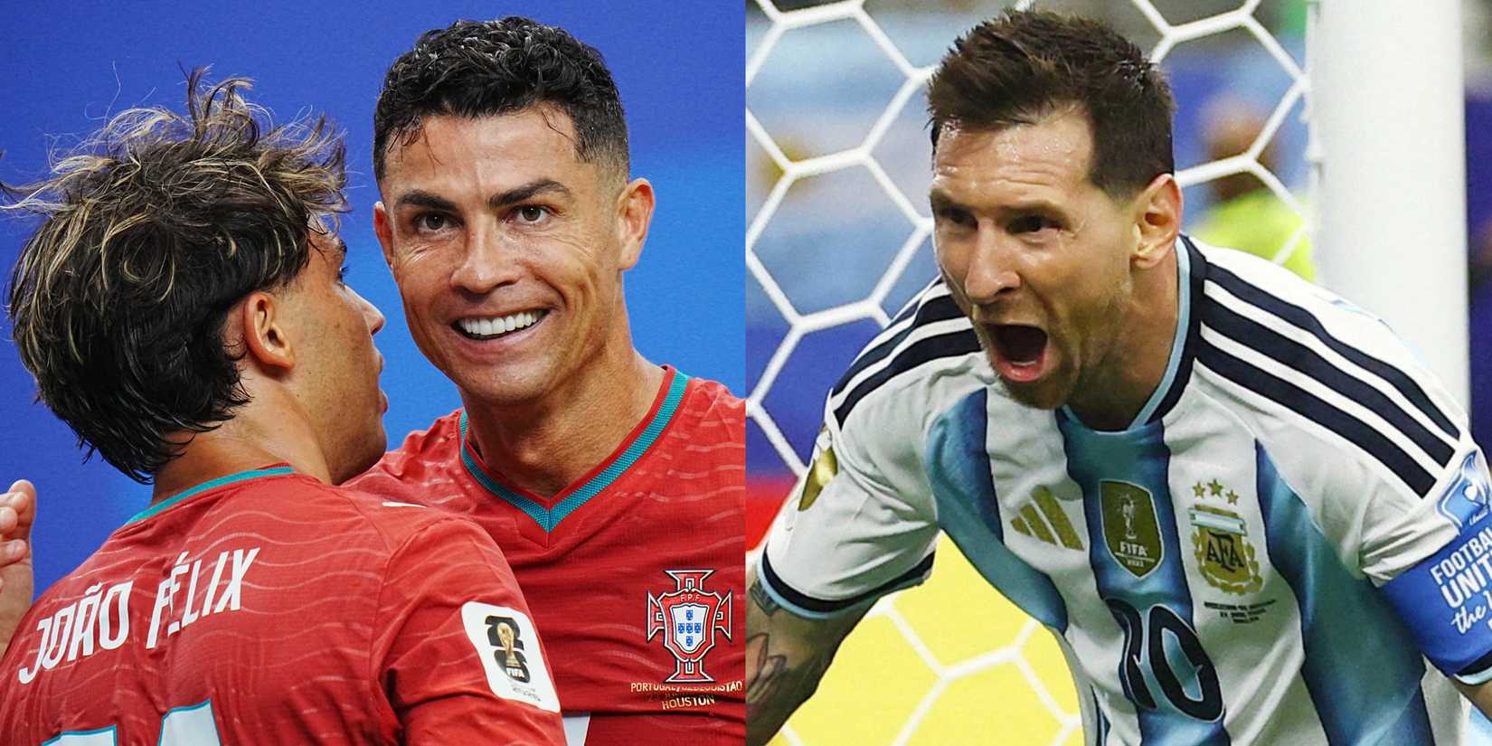 Joao Felix Cristiano Ronaldo Portugal Lionel Messi Argentina World Cup 2026