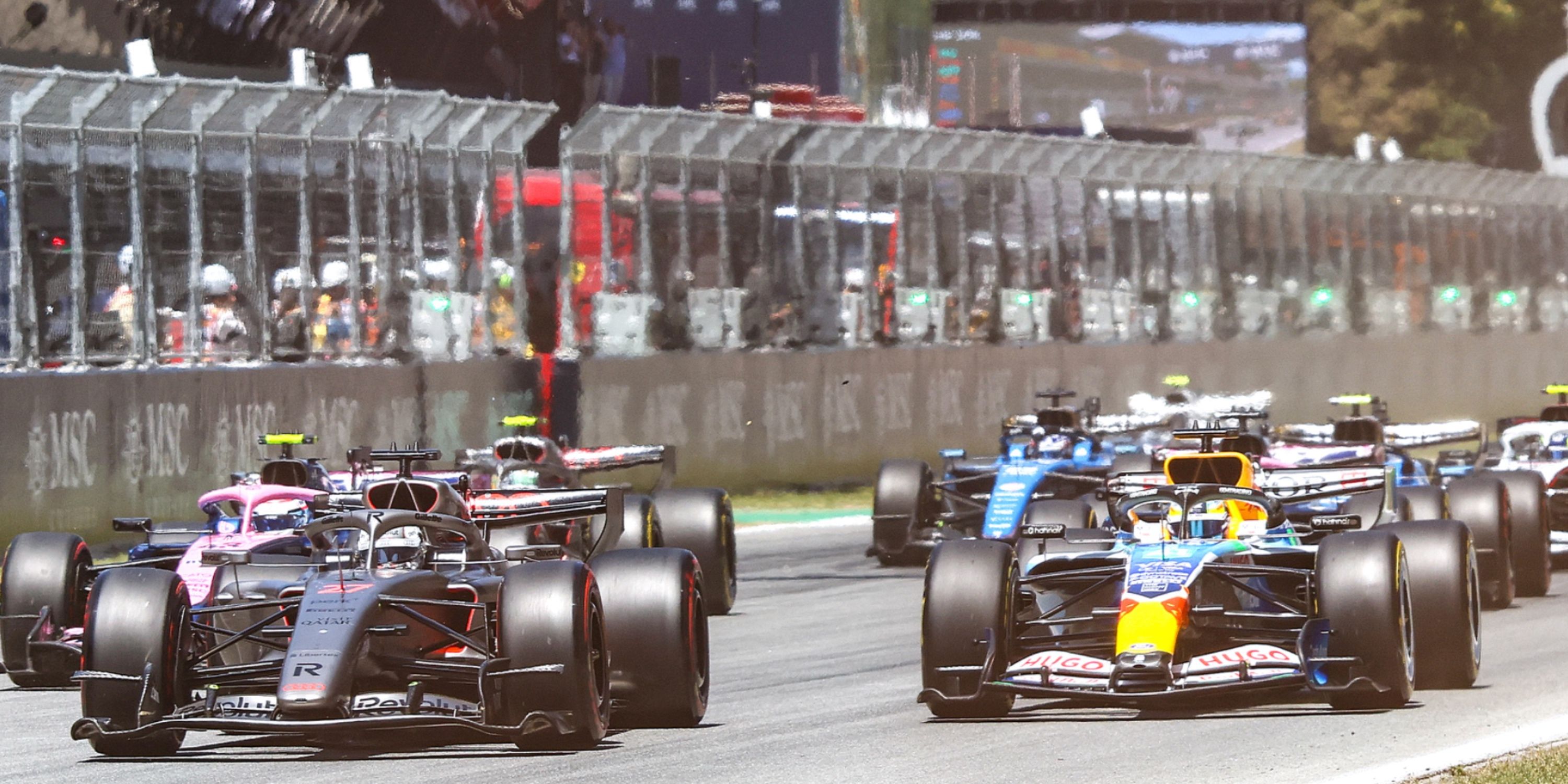 F1 cars on the grid in 2026