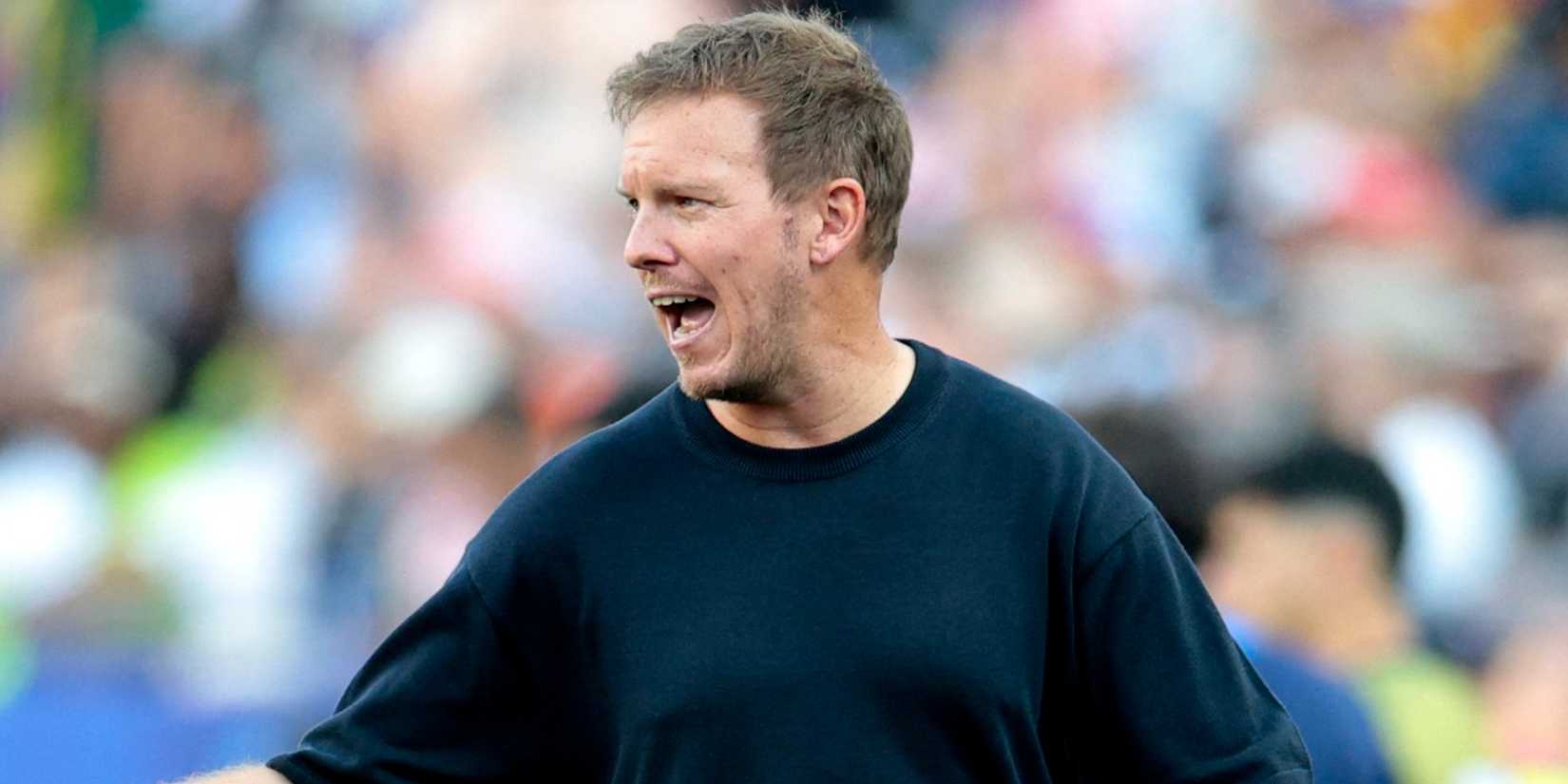 Julian Nagelsmann during Germany vs Paraguay at the 2026 World Cup