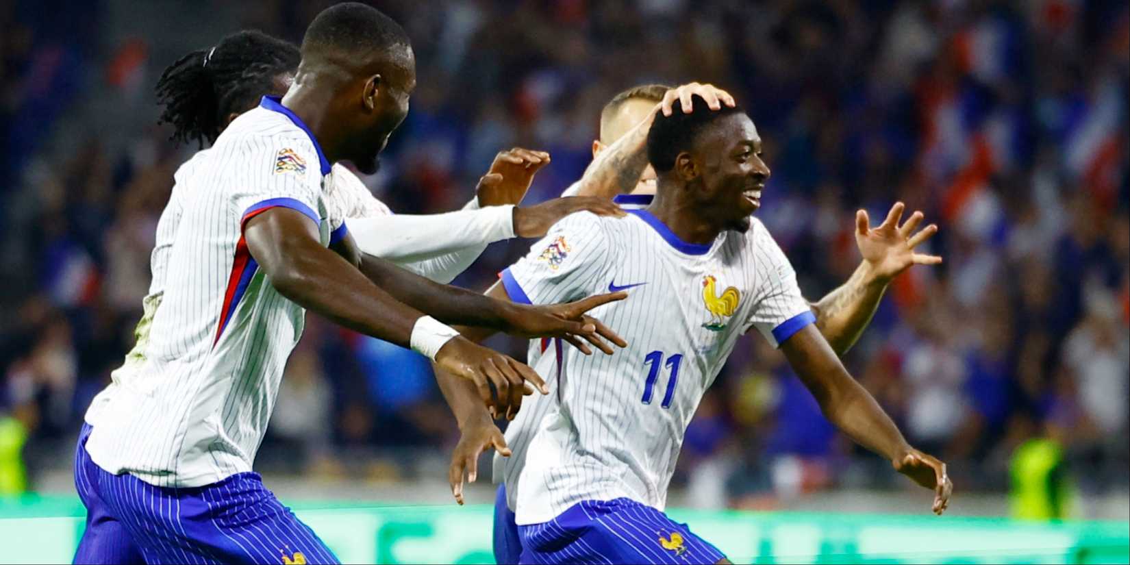 Ousmane Dembele Representing France