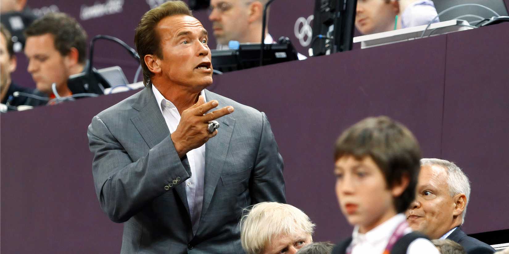 Arnold Schwarzenegger 2012 Olympics