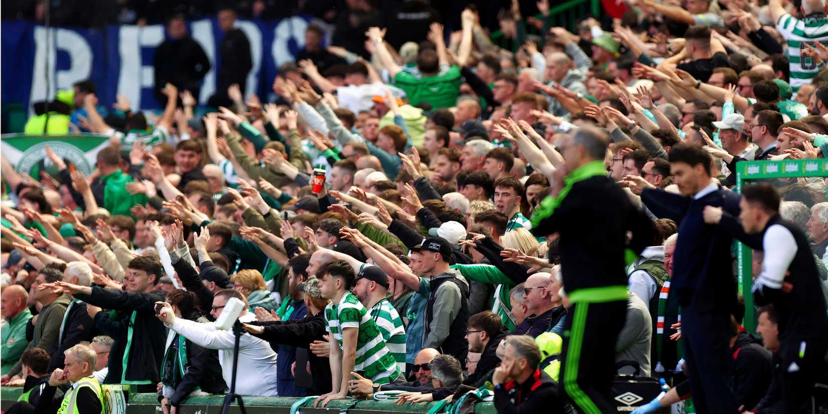 Celtic fans derby