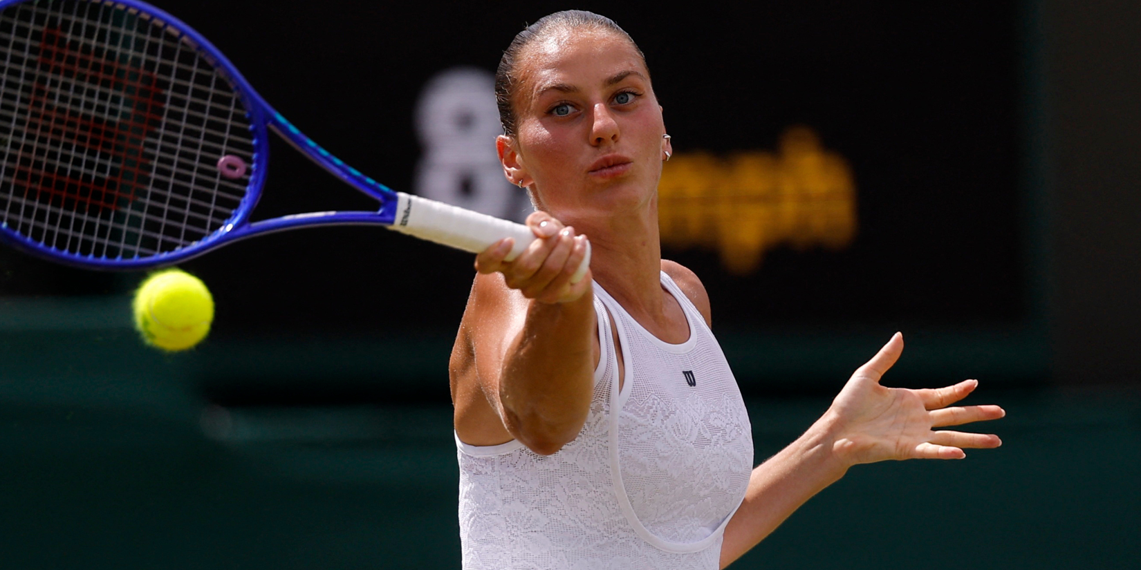 Marta Kostyuk (Ukraine) at Wimbledon