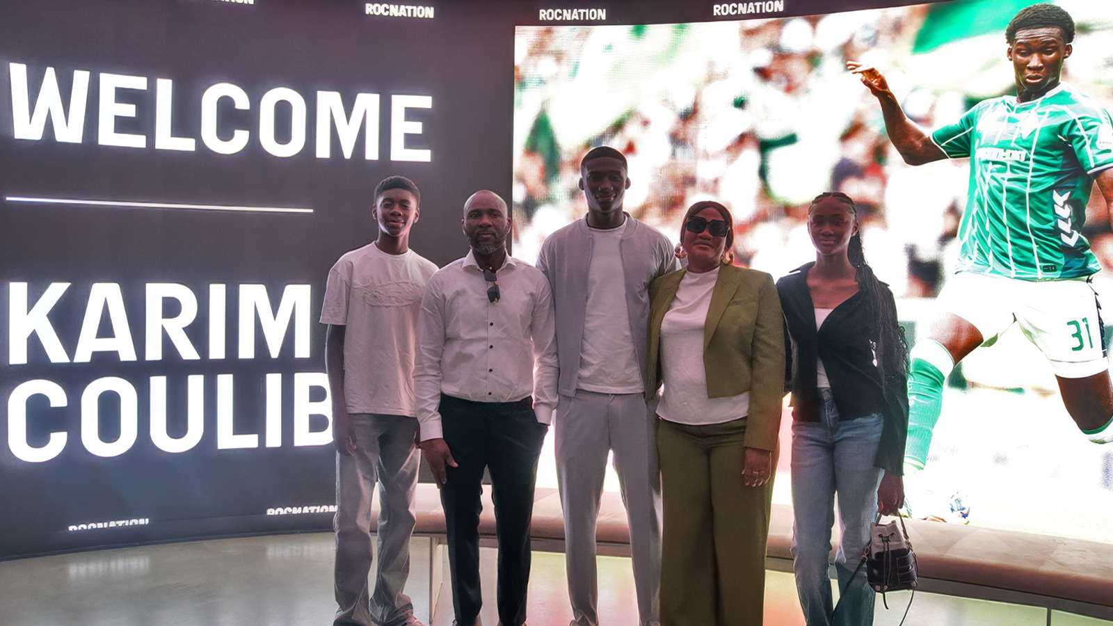 Roc Nation Sports International Sign Bundesliga Star Coulibaly