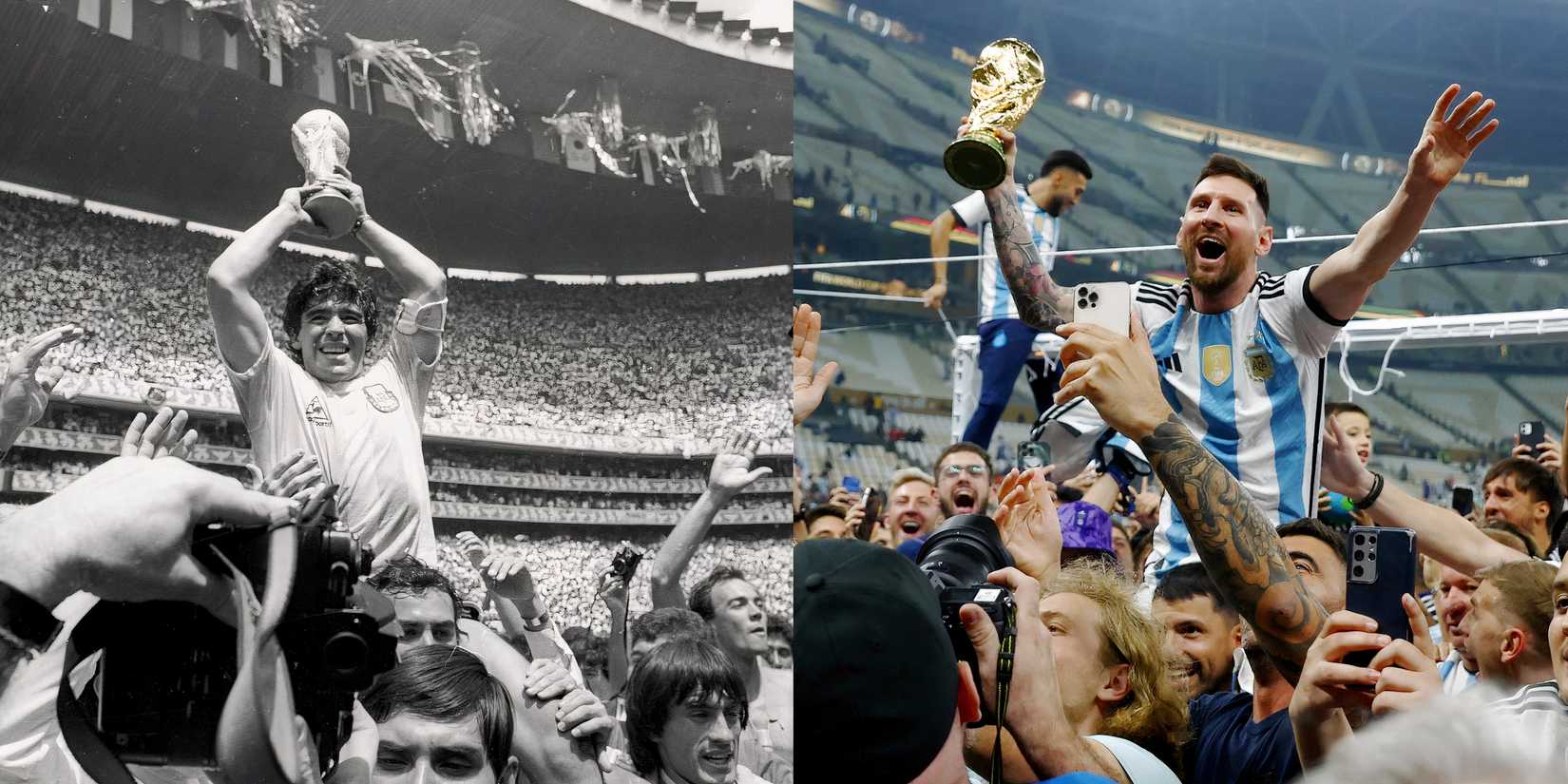Messi Maradona Trophy