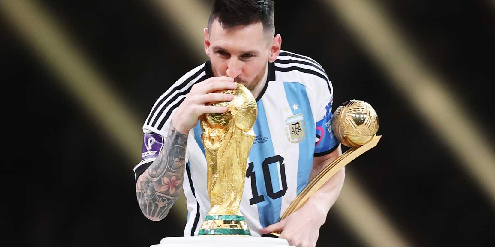 Messi WC Trophy