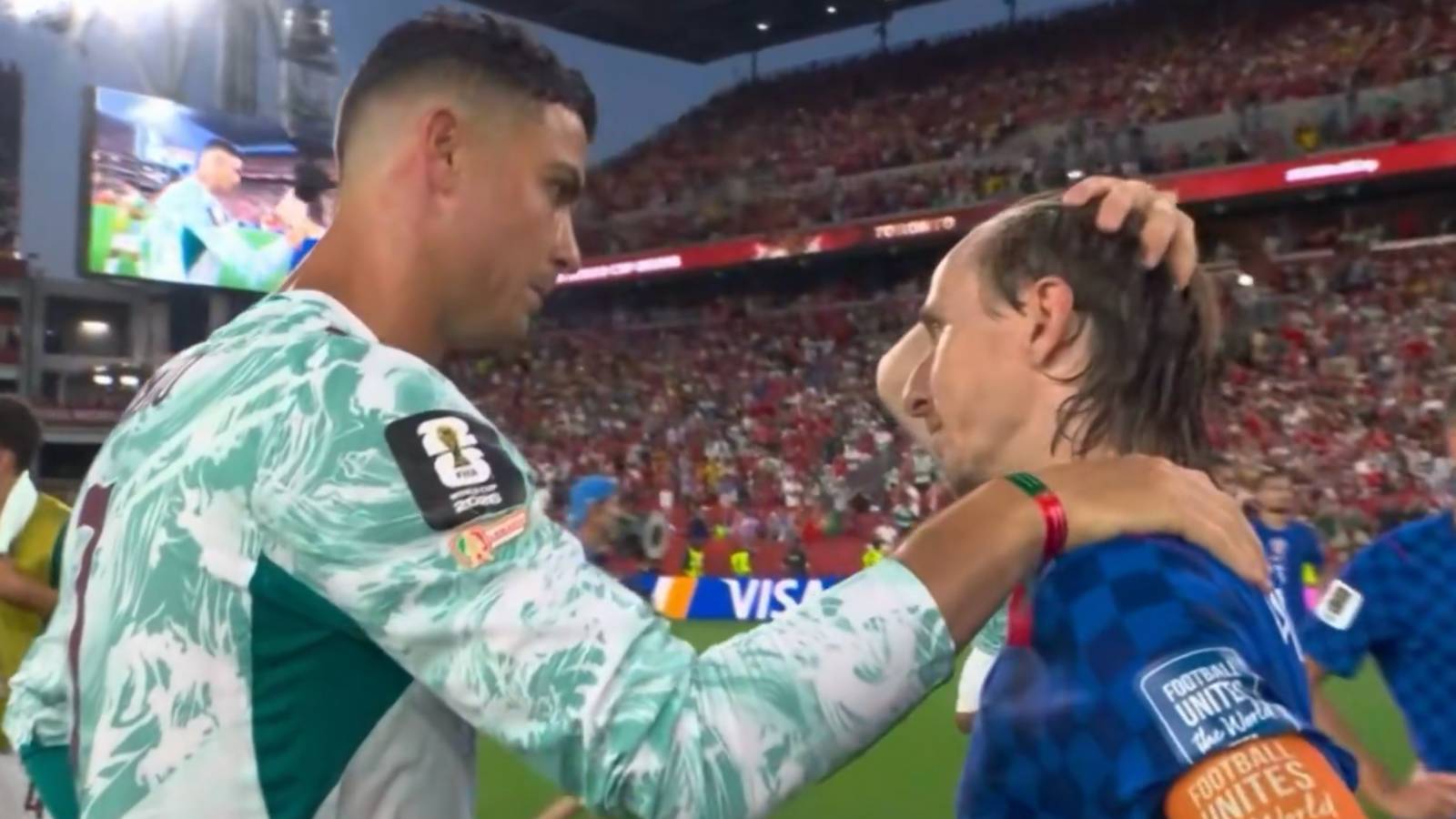 What Cristiano Ronaldo Told Luka Modric After Portugal's Controversial ...