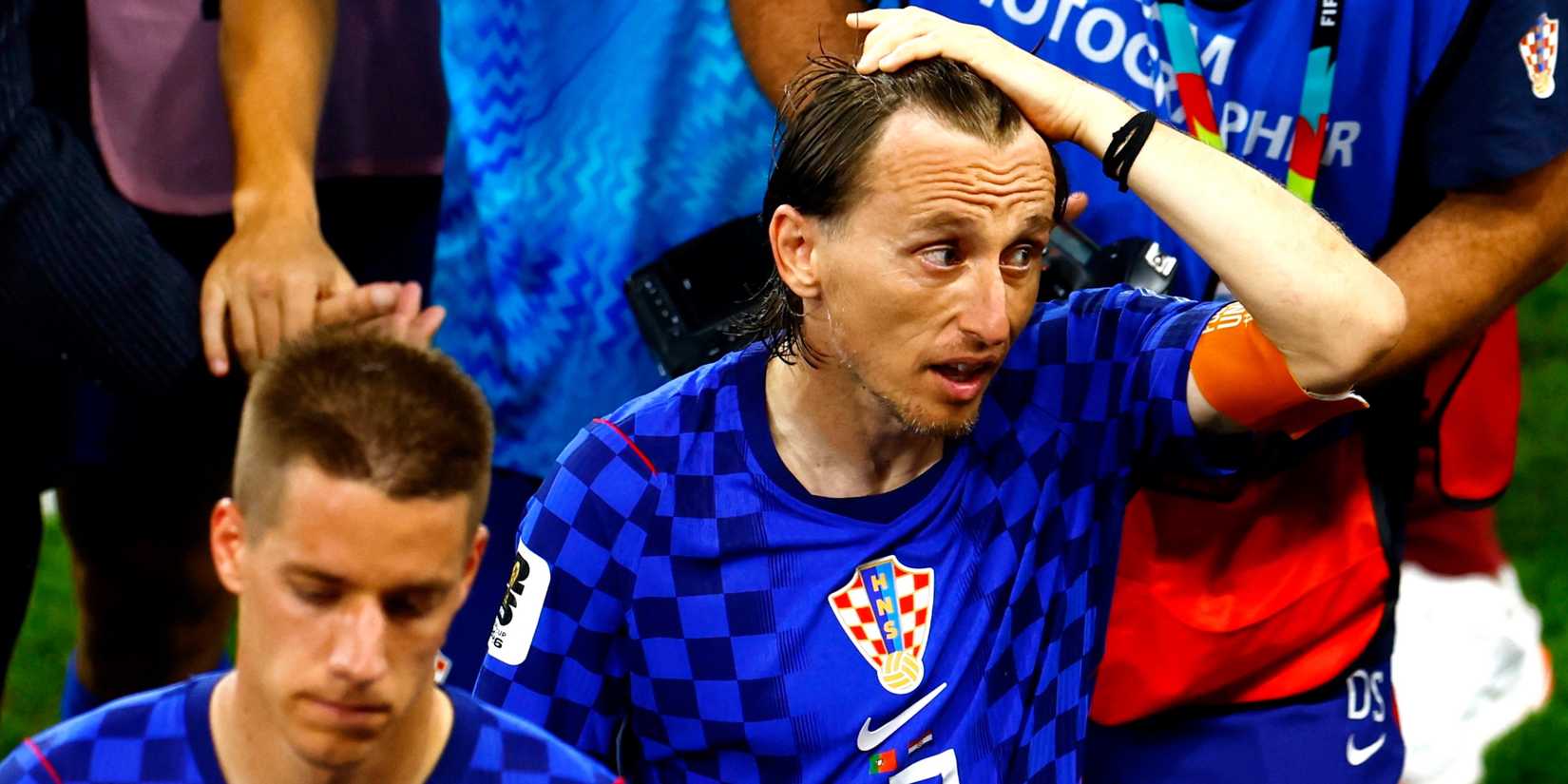 Luka Modric after Croatia's World Cup exit