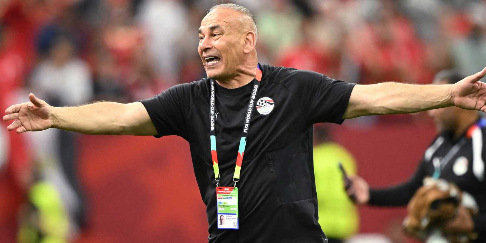 Egypt's Ibrahim Hassan at the 2026 World Cup