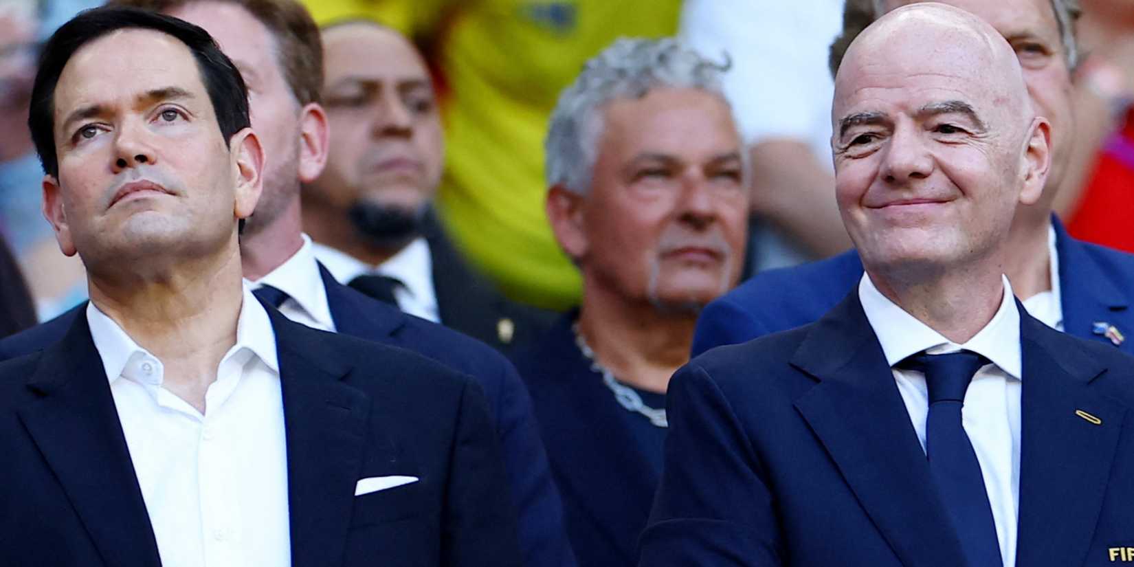 Marco Rubio and Gianni Infantino