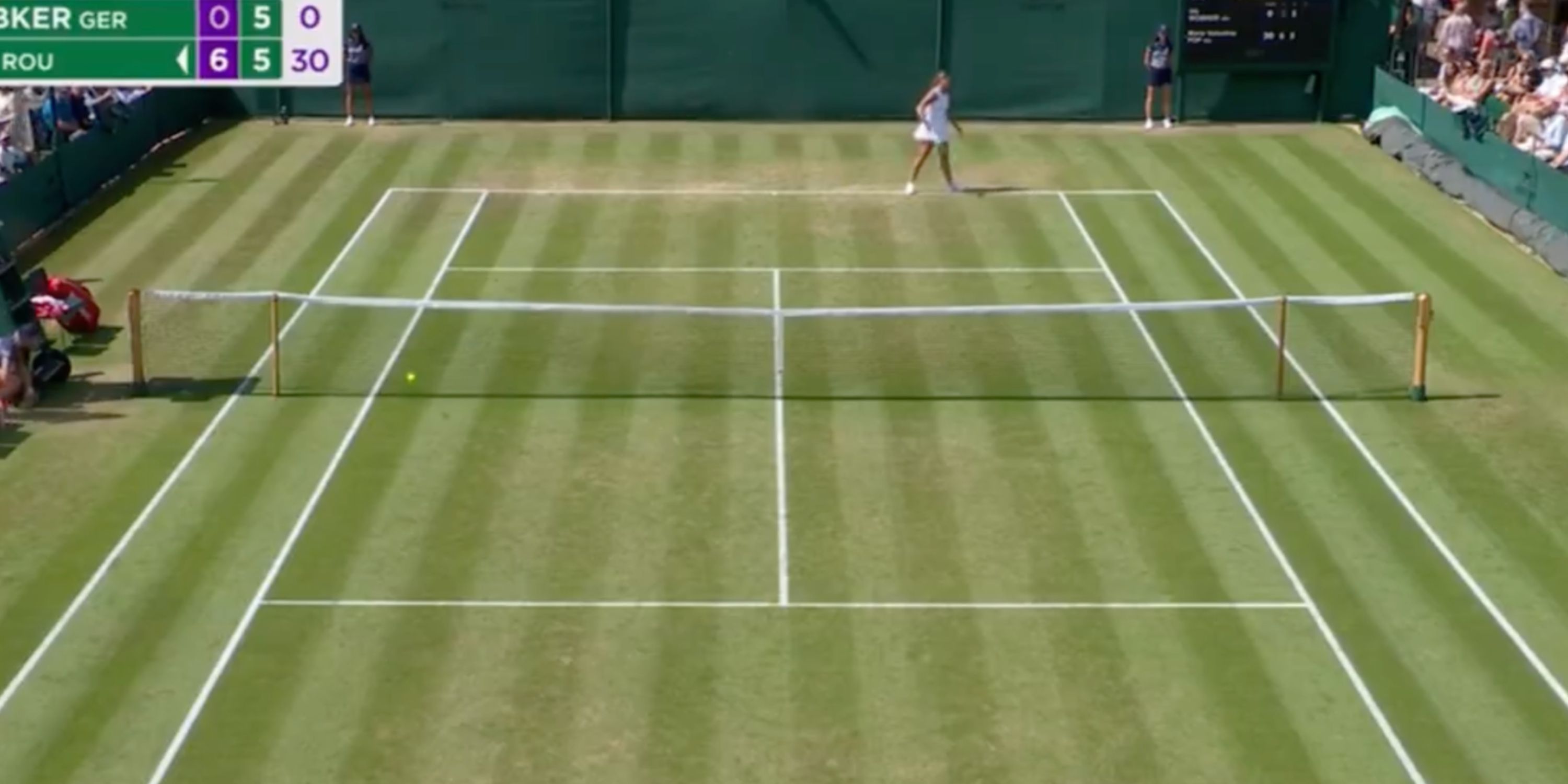 Tennis player immediately disqualified from Wimbledon for breaking rule while losing match