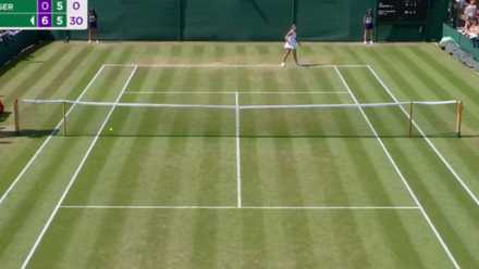 Tennis player immediately disqualified from Wimbledon for breaking rule while losing match