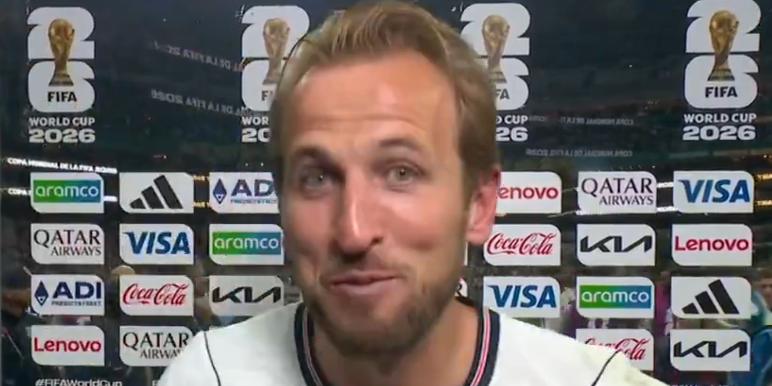 Harry Kane in his interview after Mexico 2-3 England