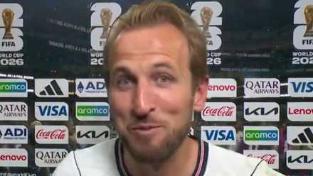 Harry Kane in his interview after Mexico 2-3 England