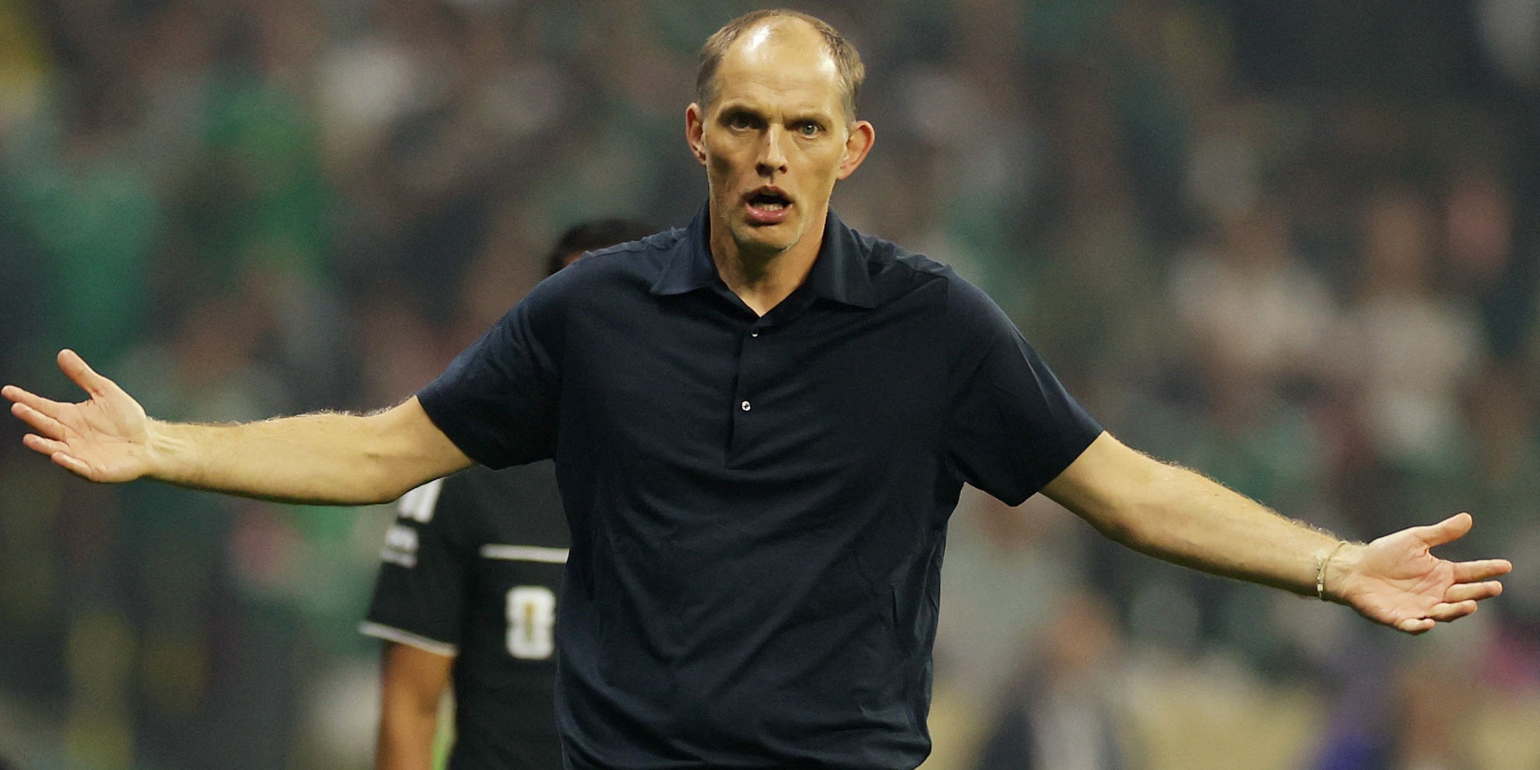 Thomas Tuchel during England's match vs Mexico at the 2026 World Cup