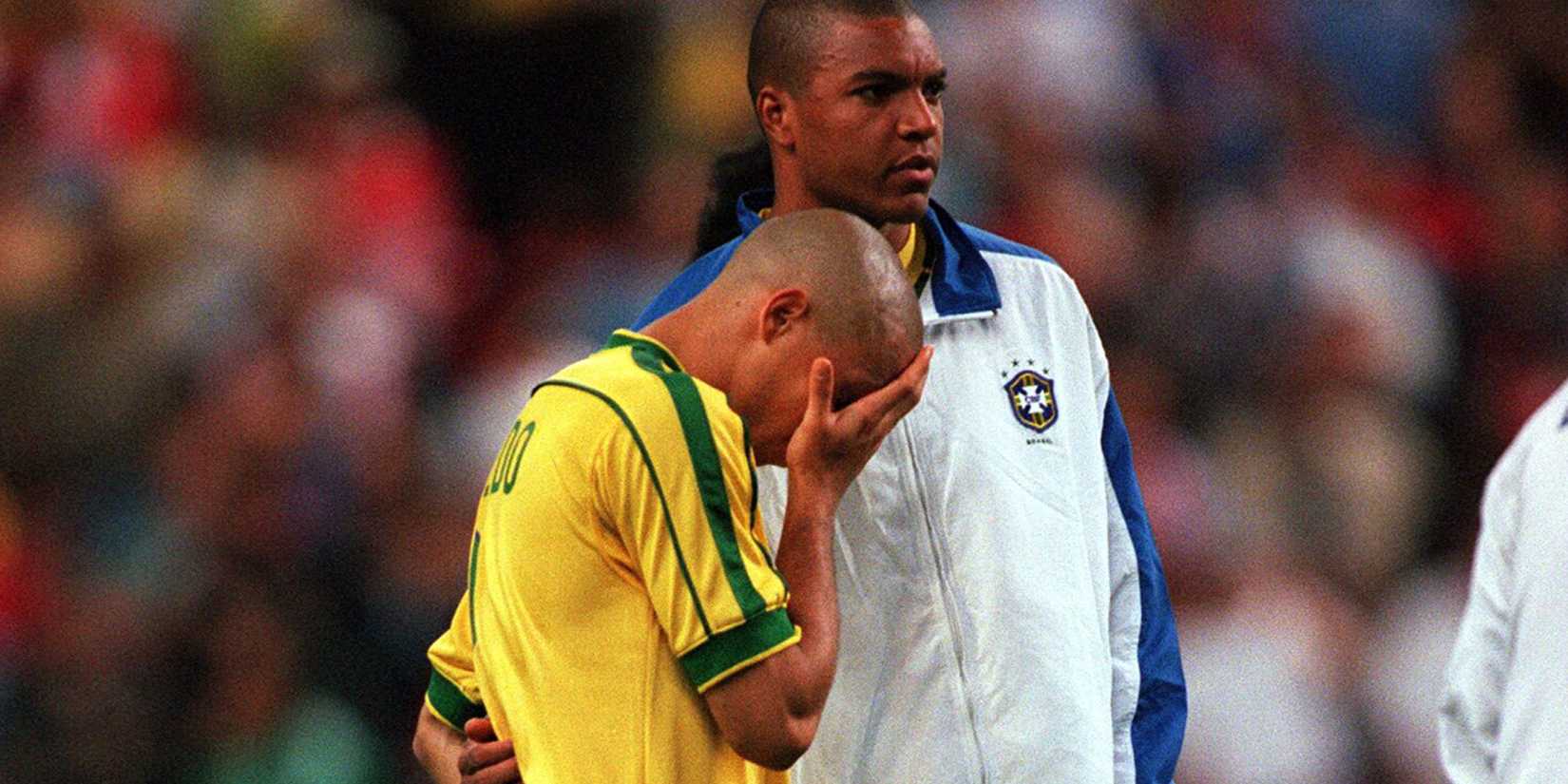 Ronaldo Dida Brazil 1998 World Cup Final vs France