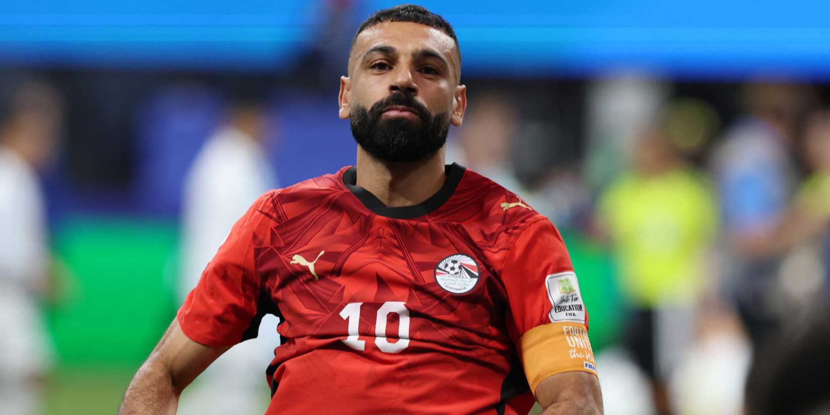 Mohamed Salah in action at the 2026 World Cup