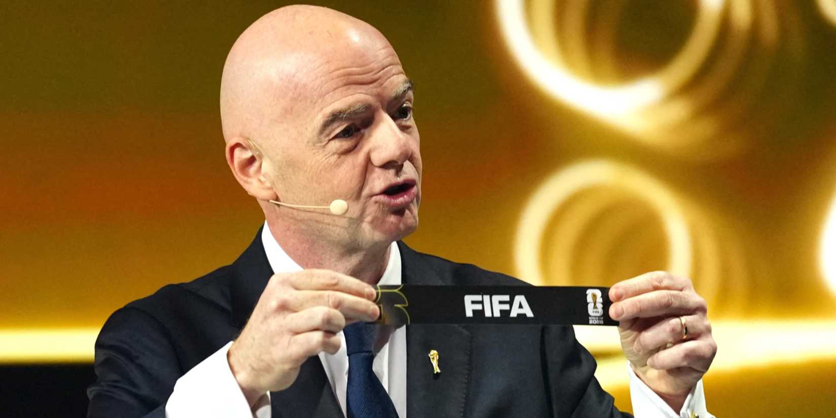 FIFA president Gianni Infantino