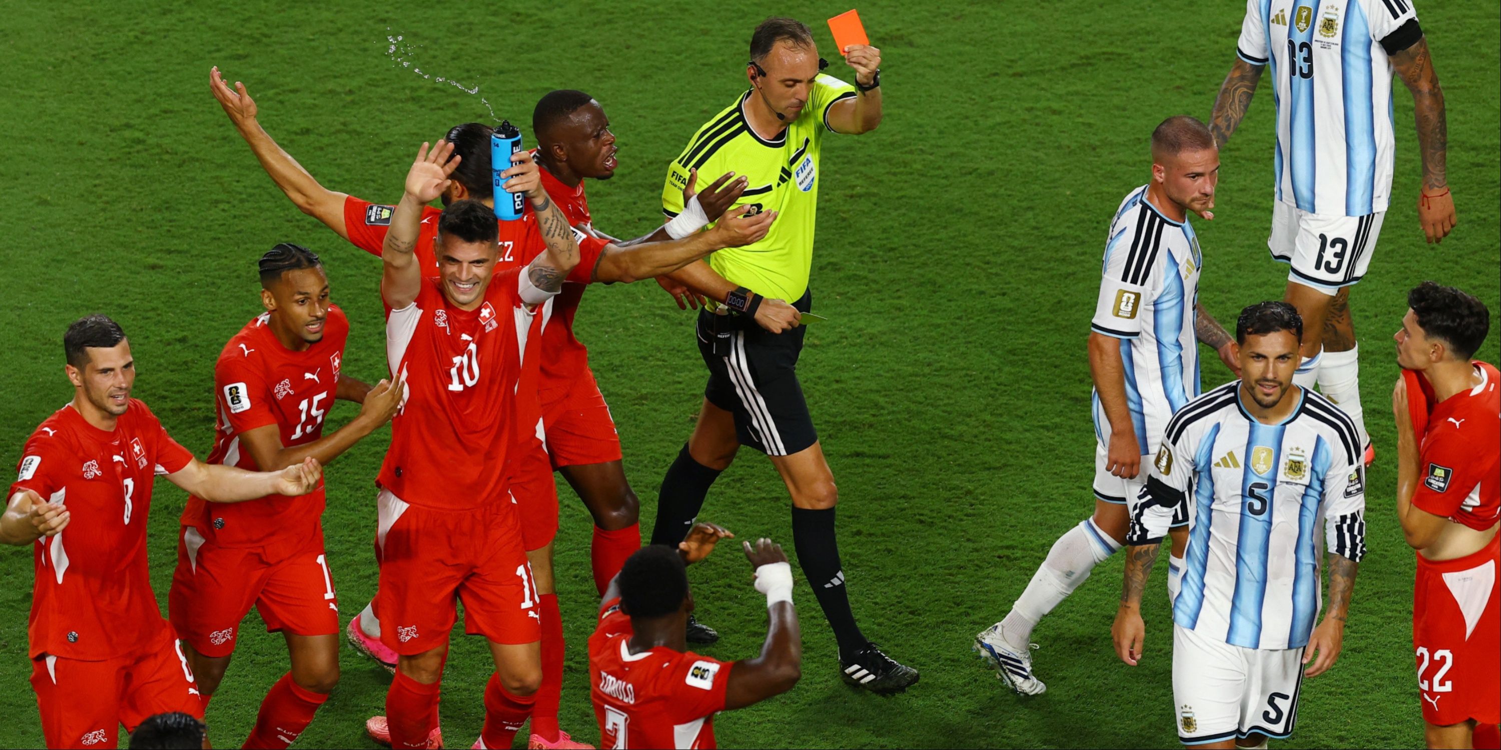 Breel Embolo vs Argentina