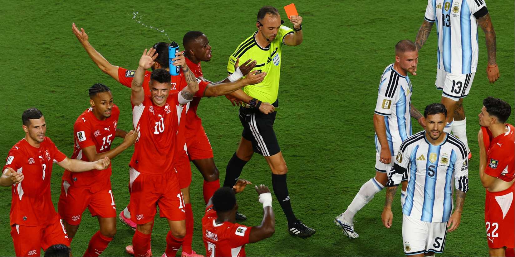 Breel Embolo vs Argentina