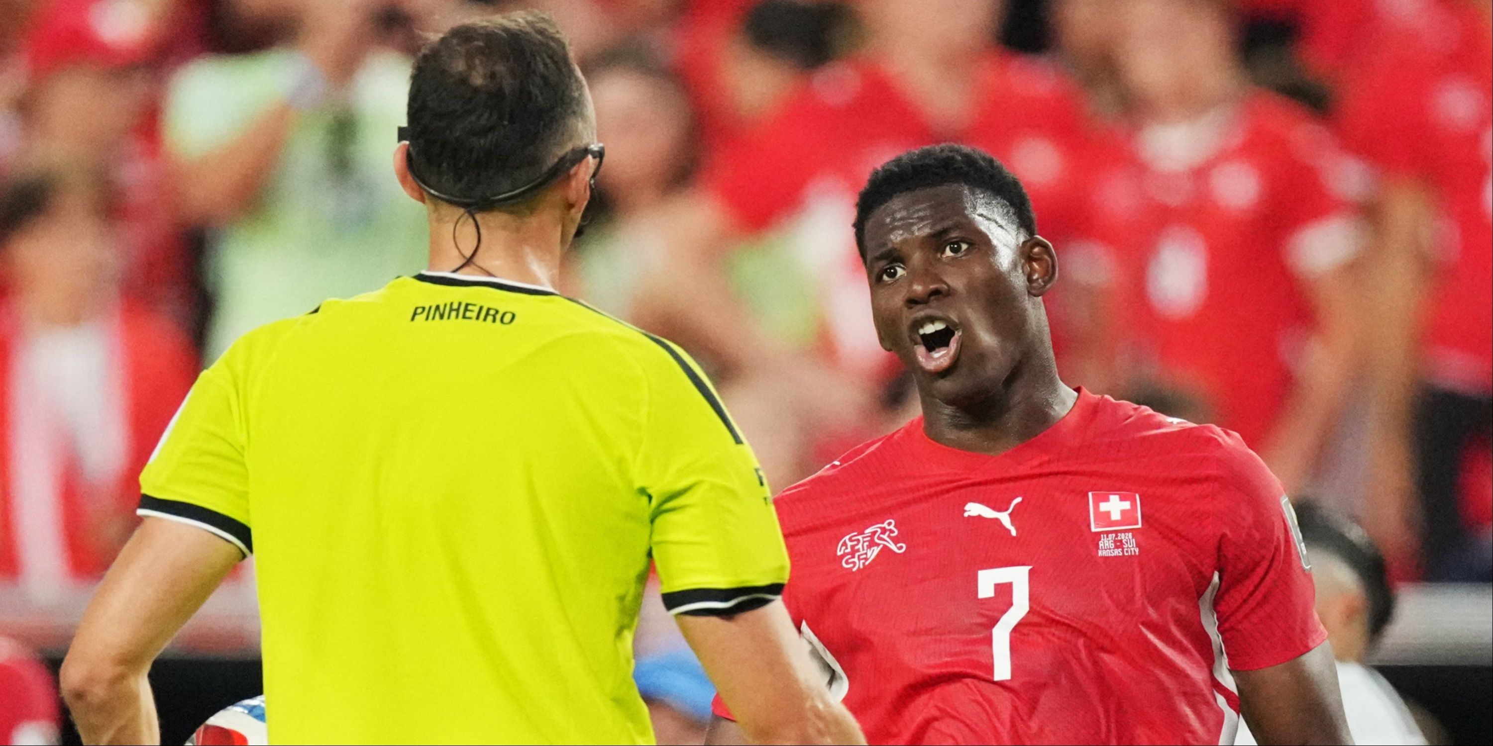 World Cup: Breel Embolo Sent Off vs Argentina Due to New FIFA Rule