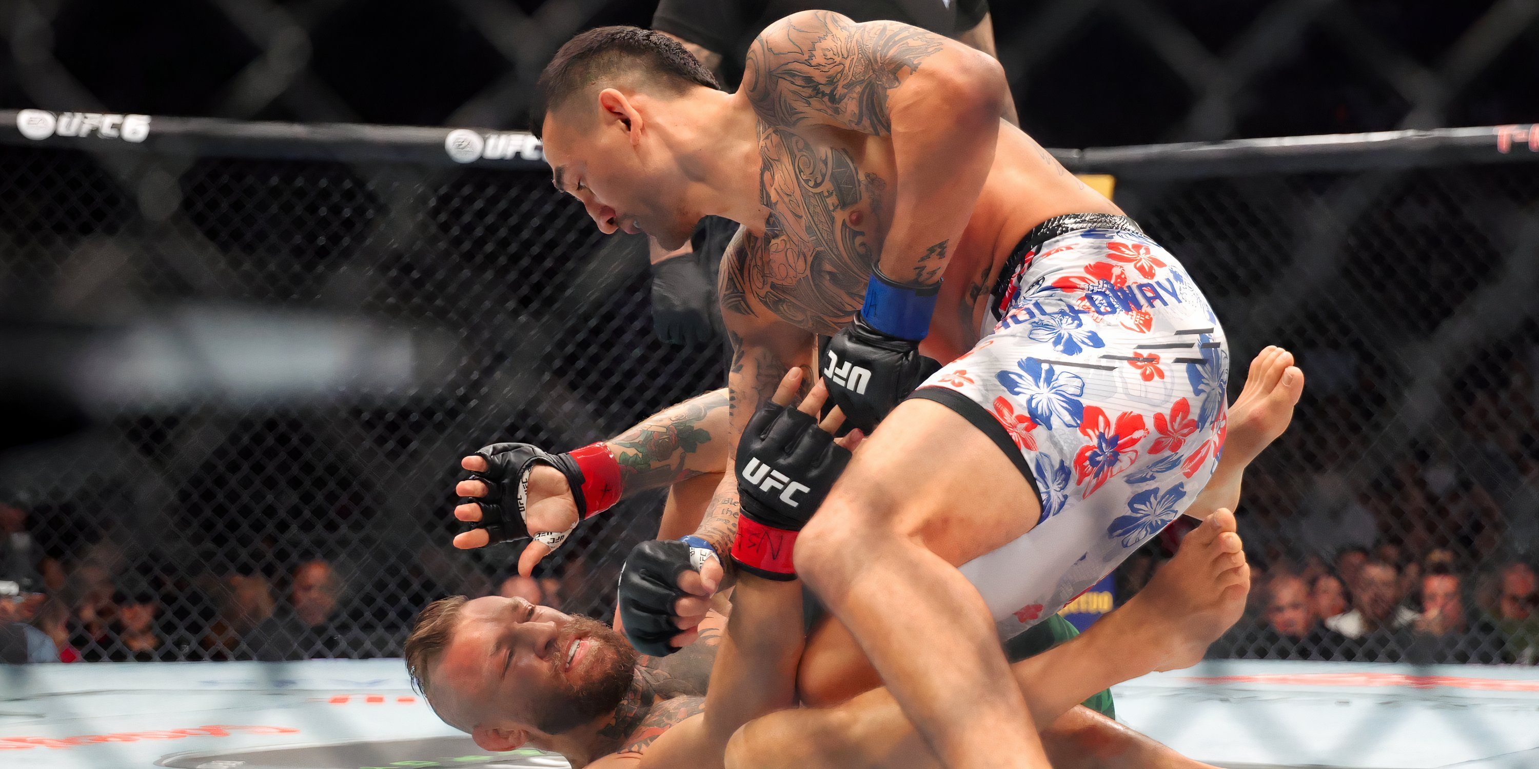 Conor McGregor and Max Holloway
