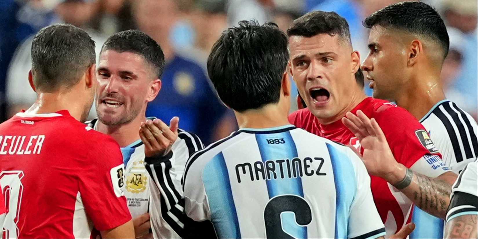 Granit Xhaka vs Argentina