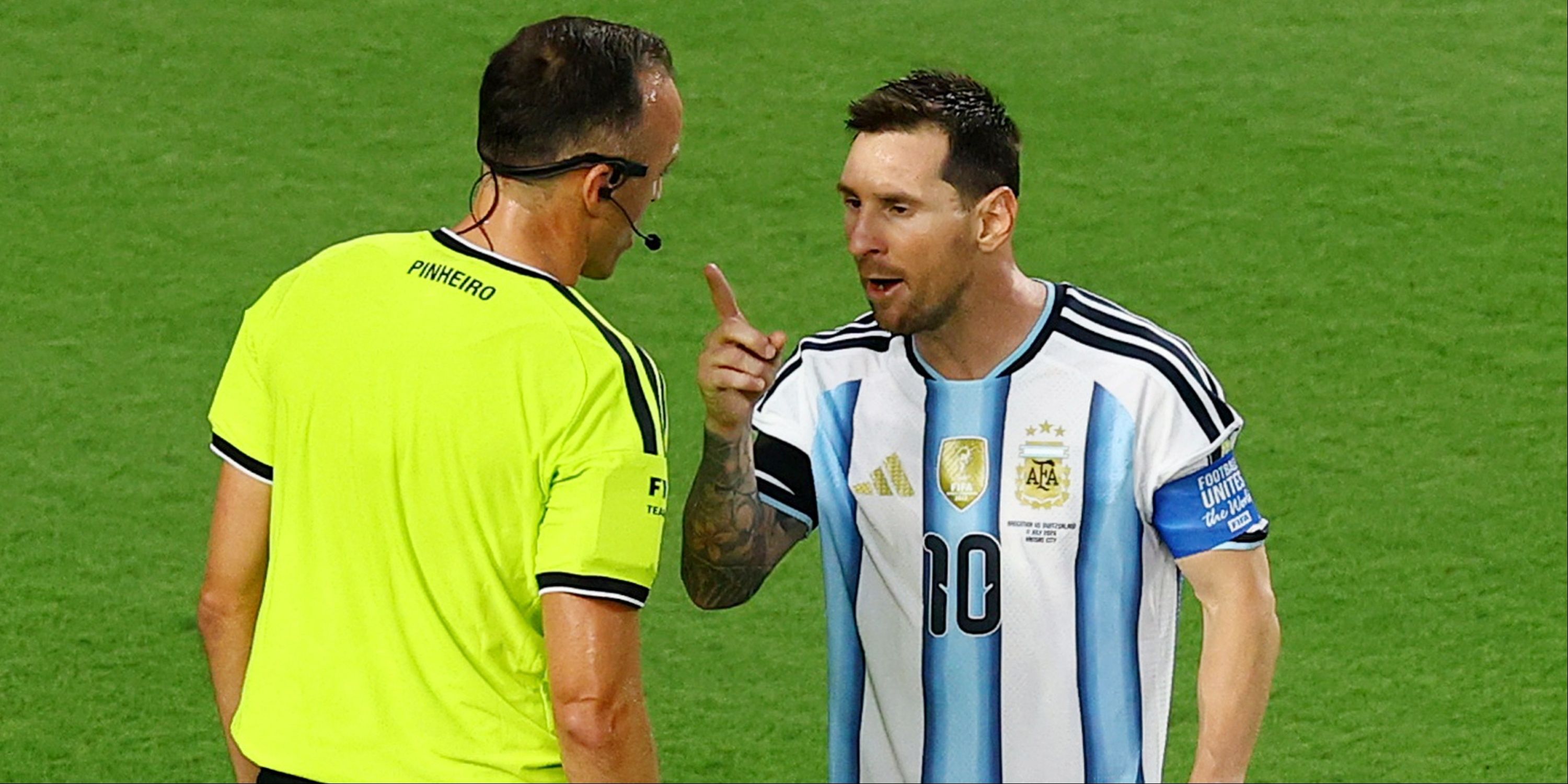 Argentina vs Switzerland: What Lionel Messi Said in Confrontation With Ref